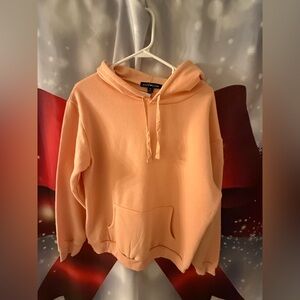 Divided Apricot Hoodie